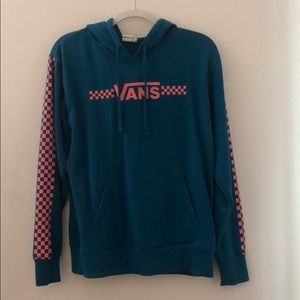 Vans Funnier Times Sapphire Blue & Pink Hoodie